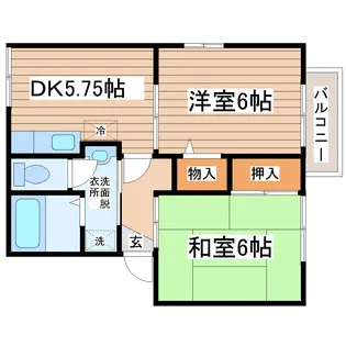 シュロス【1階】の間取り