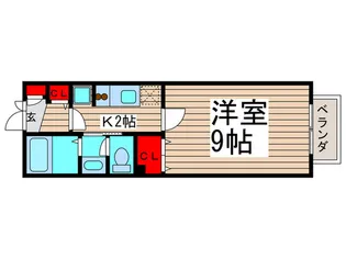 ベルフェン21【1階】の間取り