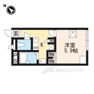 レオパレスコンフォート外海【1階】の間取り