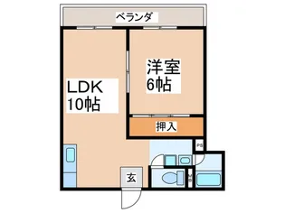 ホワイトハイツ【2階】の間取り