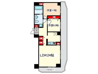 GRASS HOPPER【11階】の間取り