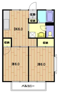ダイヤハイツ【1階】の間取り