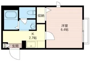 メルベーユII【1階】の間取り