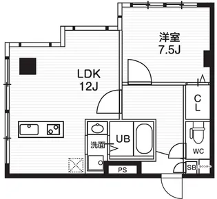ティーズ ガーデン都筑ふれあいの丘2【1階】の間取り