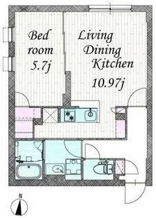 クアドール高円寺【3階】の間取り