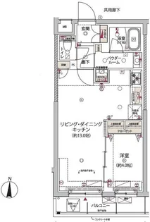 ARCOBALENO HIGASHIMUKOJIMA【3階】の間取り