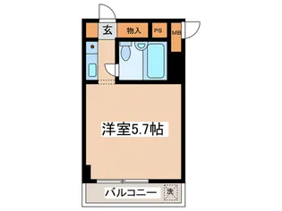 メゾン富士【3階】の間取り