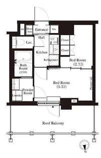 アーバンパーク江古田の森【5階】の間取り