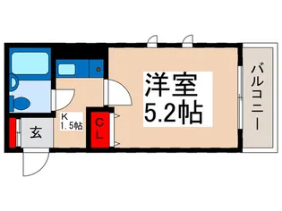 ローズマンションA69番館【4階】の間取り
