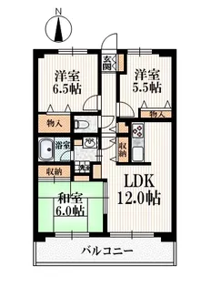 FKハイツ【2階】の間取り