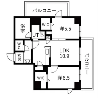 SHOTO参番館【4階】の間取り