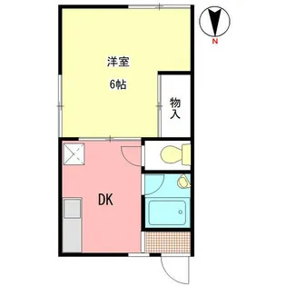 ハイツMI【2階】の間取り