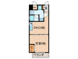 CHOPIN【2階】の間取り