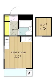 リバーヒルズ林間【2階】の間取り