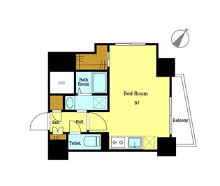 FREESIA TERRACE【9階】の間取り