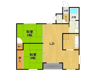 グローバル伊丹【3階】の間取り