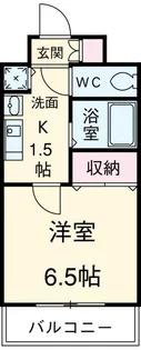 プレサンス名古屋STATIONアライブ【15階】の間取り