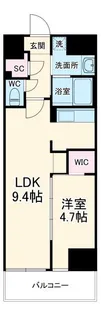 ユーフォリア【3階】の間取り