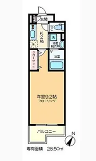 コスモ・ドゥーエ【3階】の間取り