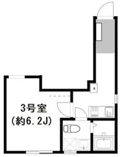 アクシス西新井【3階】の間取り