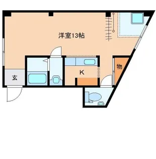 CITY HOUSE王寺【3階】の間取り