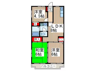 グランド-ル【3階】の間取り