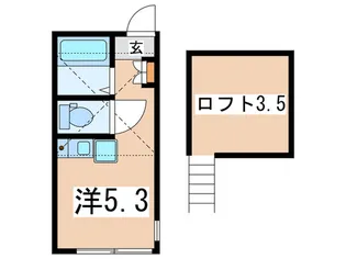 G・Aヒルズ南万騎が原【1階】の間取り
