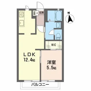 ディアス田園調布III【1階】の間取り