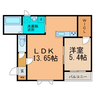 Toms Hill【3階】の間取り