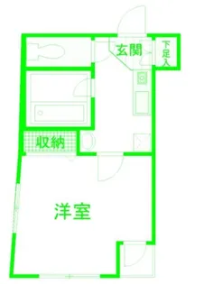 ゼフィール横濱【4階】の間取り