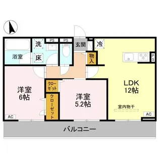charme【1階】の間取り