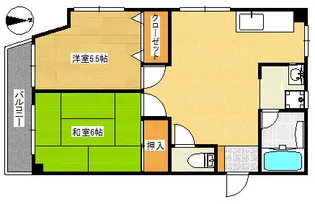 ザ・ヴィレッジ【3階】の間取り