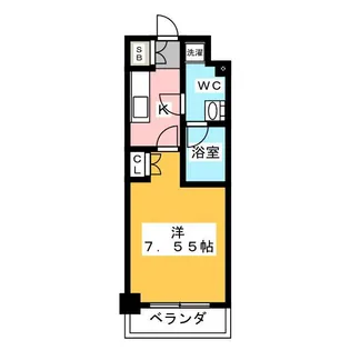 プライムアーバン西武柳沢【2階】の間取り