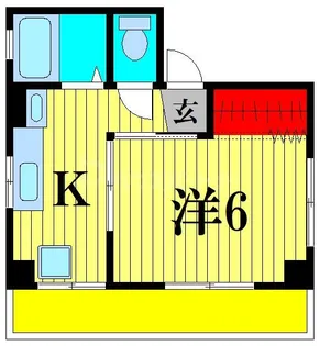 コーポ橋本【2階】の間取り