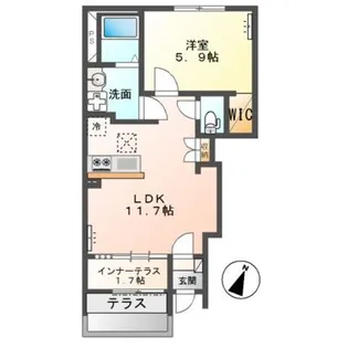 カノープス【1階】の間取り