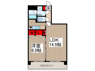 アム-ル参番館【3階】の間取り