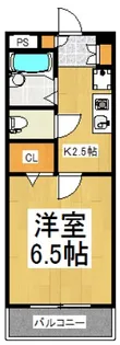 グローブ久米川【3階】の間取り