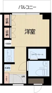 menoca myogadani【4階】の間取り