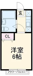 サンハイツ【2階】の間取り
