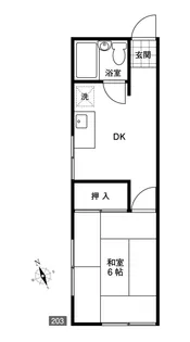 サニー・ヴィラ【2階】の間取り