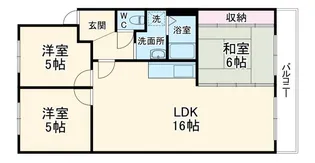 グランドロイヤルマンション【1階】の間取り