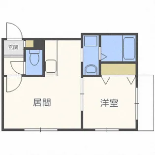 チェスターN23【4階】の間取り