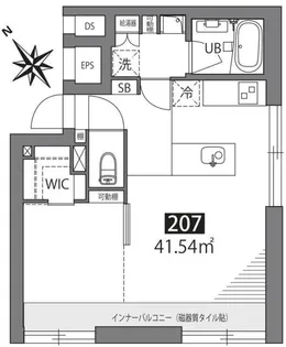 三鷹台ストリート【2階】の間取り