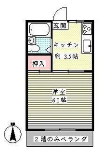 ビレッジSAKURA【1階】の間取り