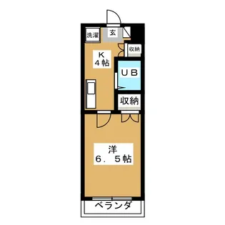 ▲ファミール砧【1階】の間取り