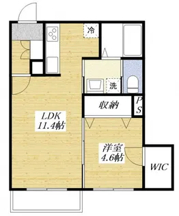 ソレイユ【2階】の間取り