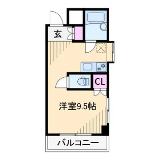 ローゼンボア【4階】の間取り