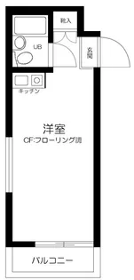 メゾン・ド・ジャンティエース【1階】の間取り