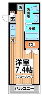 メゾンボヌール【2階】の間取り