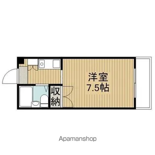 メゾンドユーI【2階】の間取り